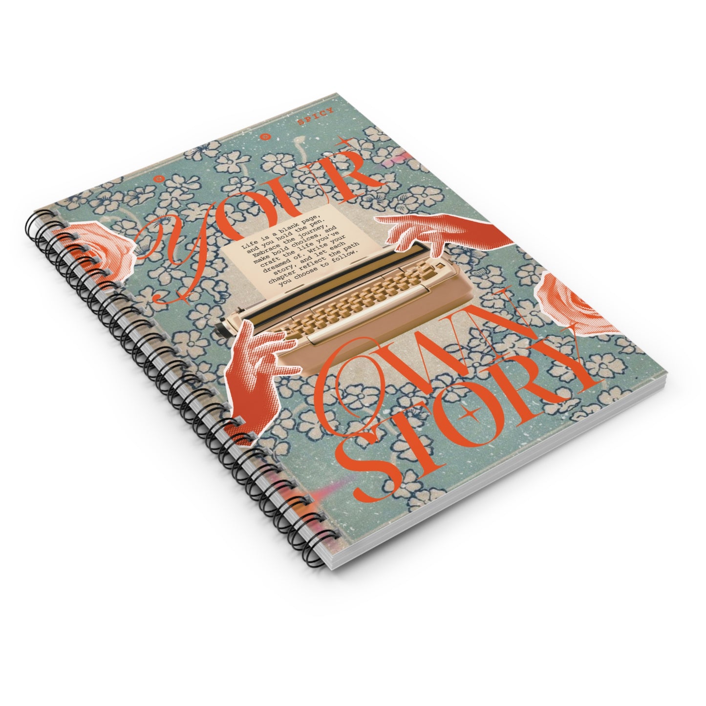 Personalized Your Own Story Spiral Notebook - Creative Writing Journal