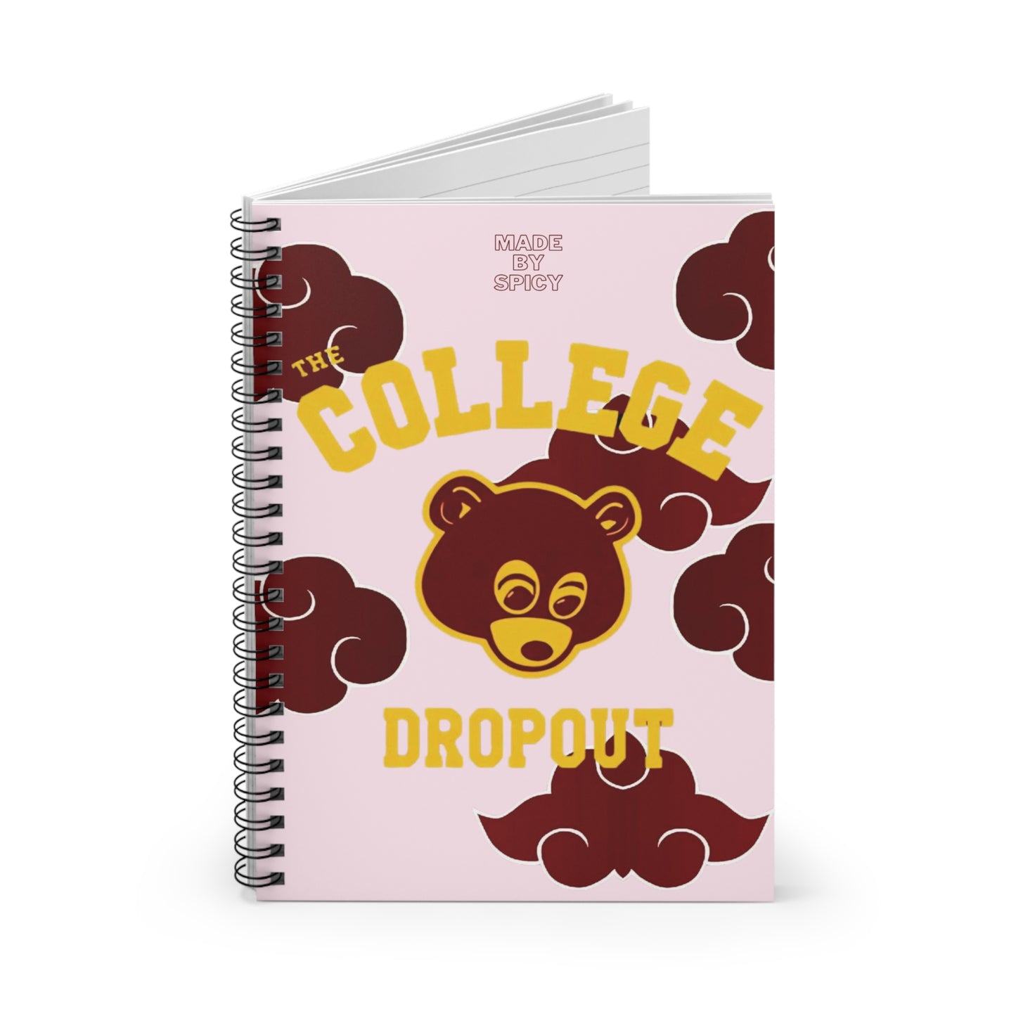 Fun College Dropout Spiral Notebook - Perfect for Students & Gifts