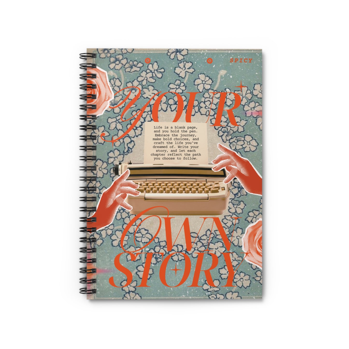 Personalized Your Own Story Spiral Notebook - Creative Writing Journal