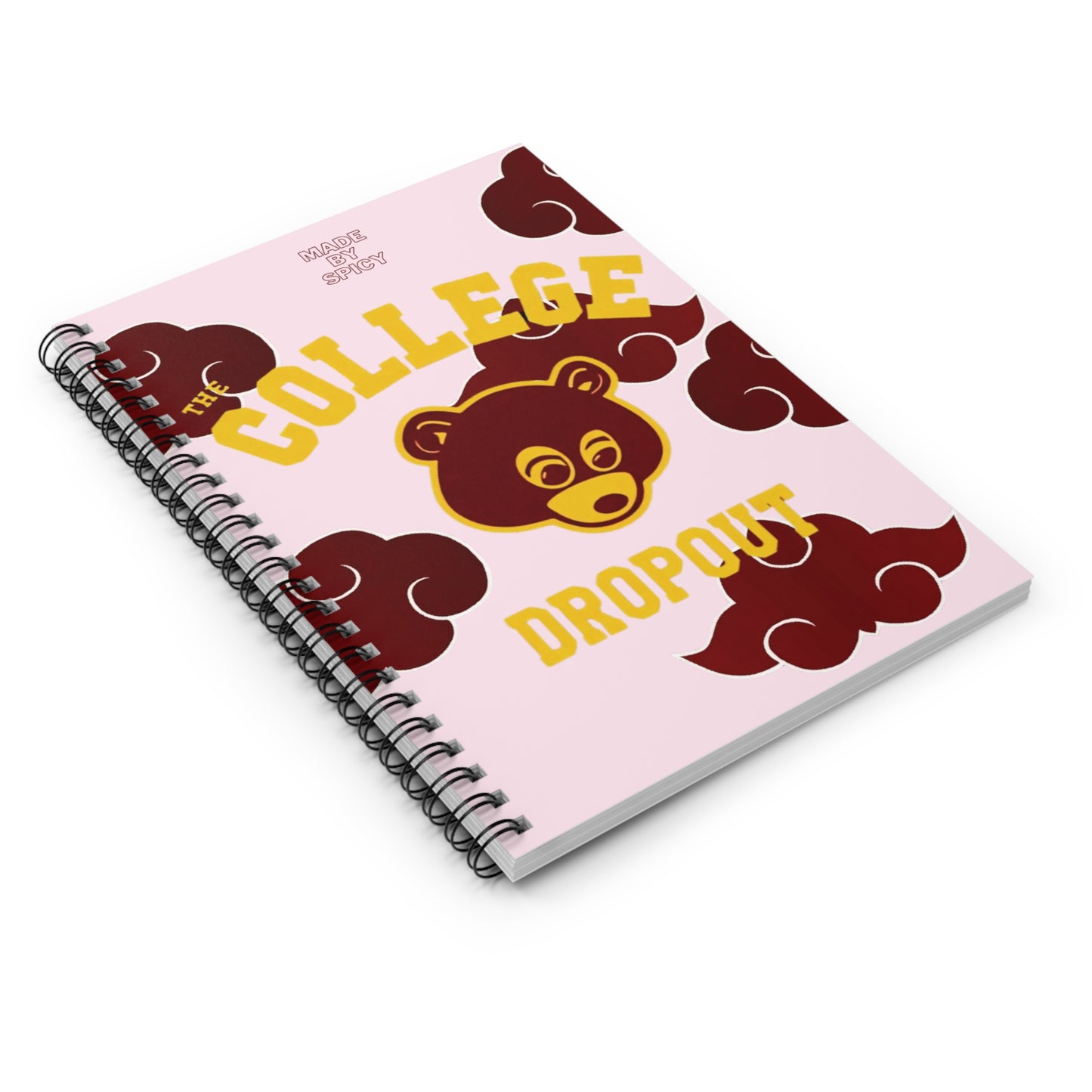 Fun College Dropout Spiral Notebook - Perfect for Students & Gifts