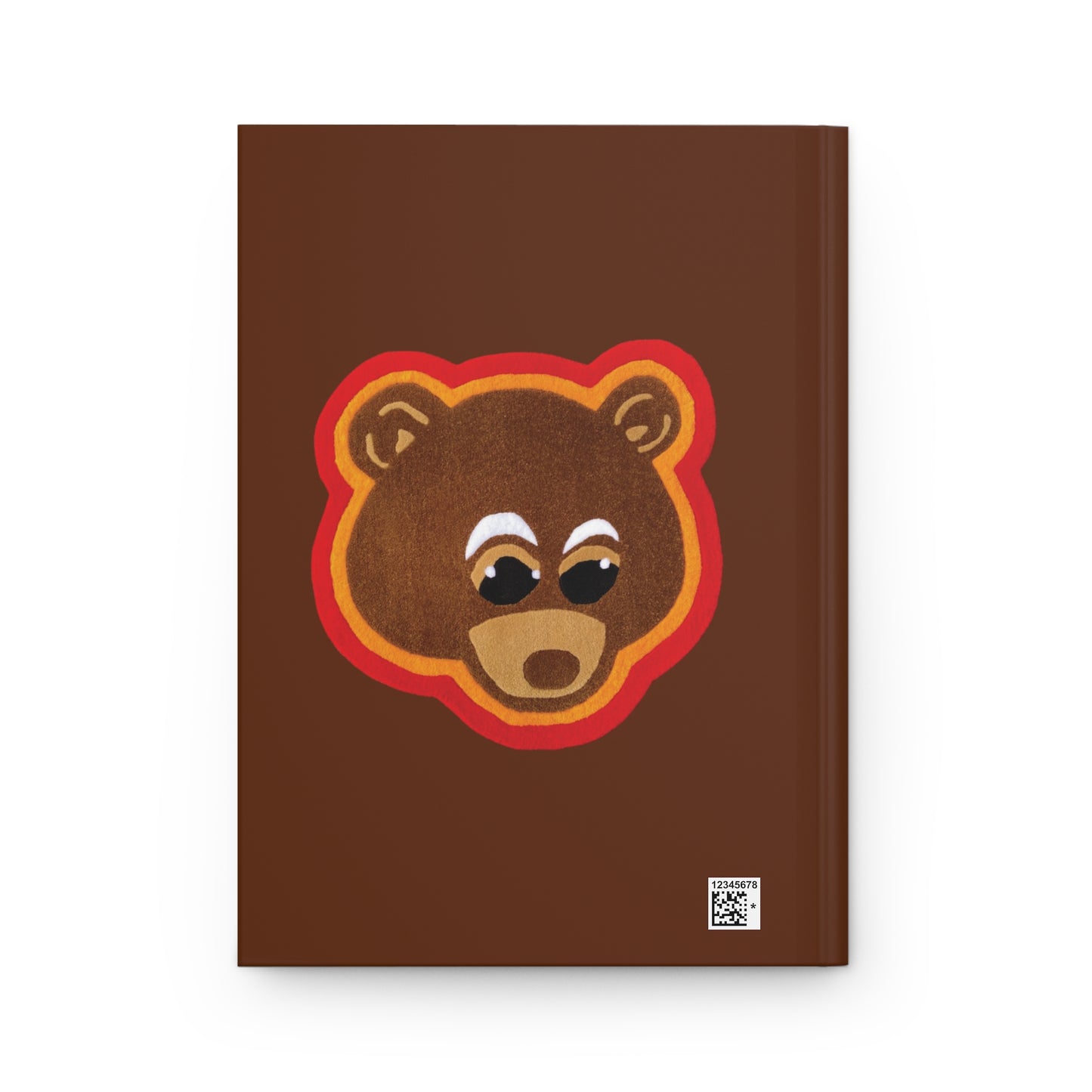 The College Dropout Inspired Hardcover Journal - Unique Bear Design for Creative Souls