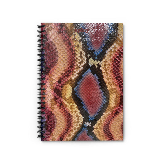 Boho Chic Spiral Notebook - Ruled Line for Creative Souls